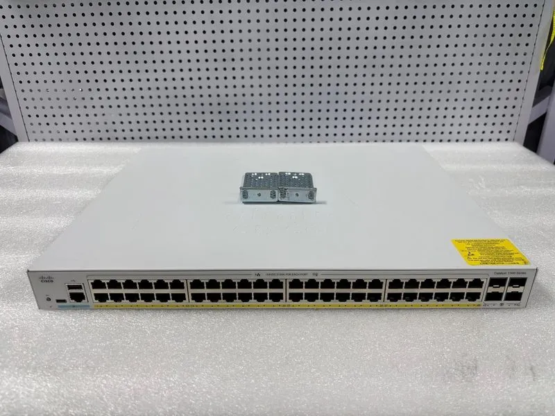 Коммутатор Cisco C1300-48P-4G Cisco 48 Port POE Switch 4 x 1GB SFP — фото лота 1