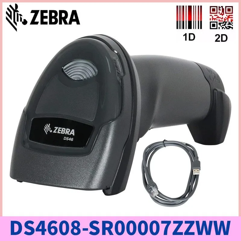 Сканер штрих-кода Zebra DS4608-SR00007ZZWW Wired Handheld 1D 2D Area Imager Barc