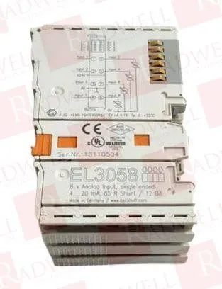 Модуль ввода-вывода EL3058 Beckhoff EtherCat Terminal