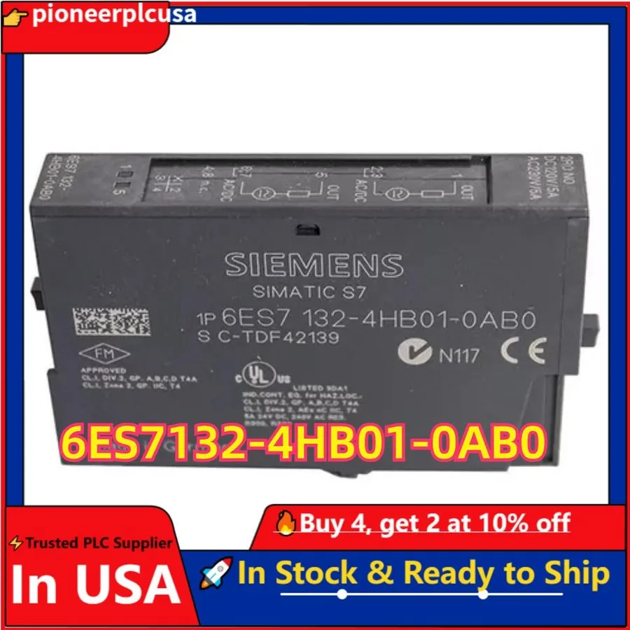 Модуль ввода-вывода Siemens 6ES7132-4HB01-0AB0 SIMATIC DP MODULES