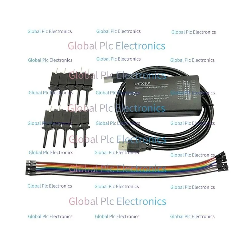 Осциллограф LHT00SU1 Logic Analyzer Virtual Oscilloscope I2C IIC SPI CAN Uart 2 