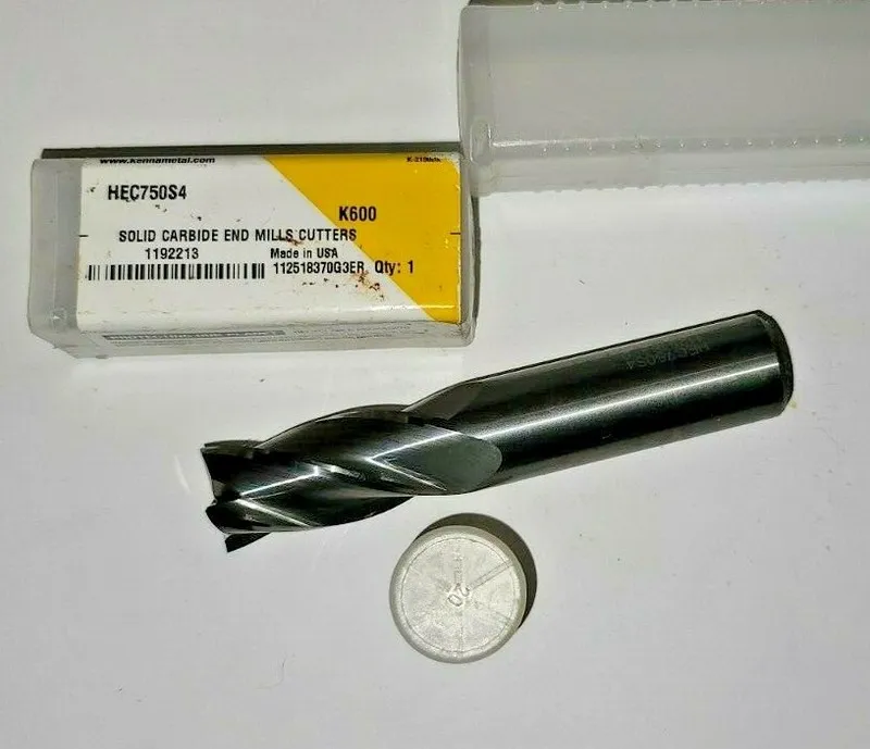 Режущий инструмент Kennametal HEC750S4 Solid Carbide End Mill