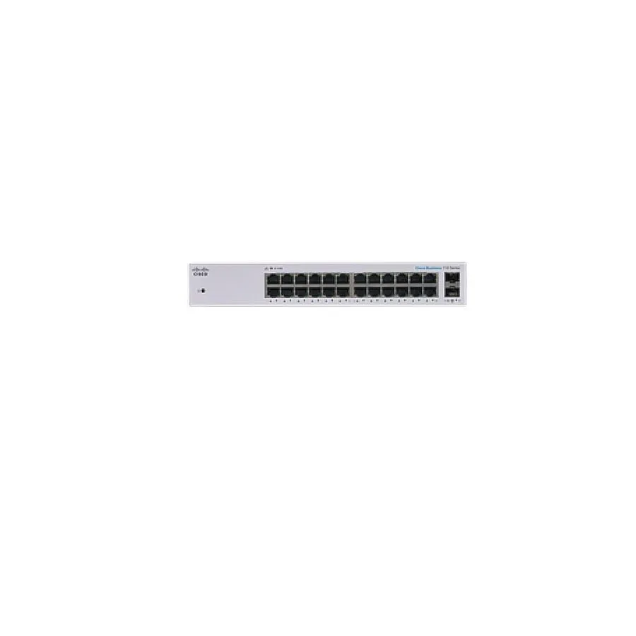 Коммутатор Cisco CBS110-24PP-NA BUSINESS110SERIES UNMANAGED SW 24P GE PARTIAL PO