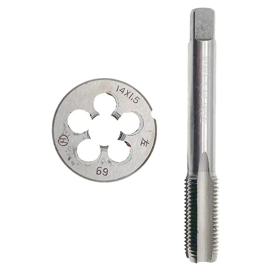 Режущий инструмент M14X1.5 Metric Tap and Die Set Right Hand Thread High Quality