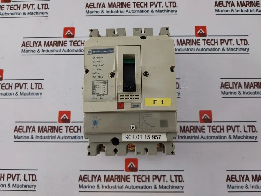 Автоматический выключатель Telemecanique Gv7-re80 Motor Protection Circuit Break