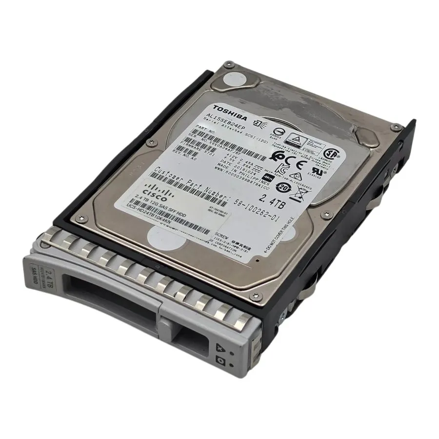 Жёсткий диск Cisco UCS-HD24TB10K4KN 2.4TB 12G SAS 10K RPM 2.5in Hard Drive Disk  — фото лота 1