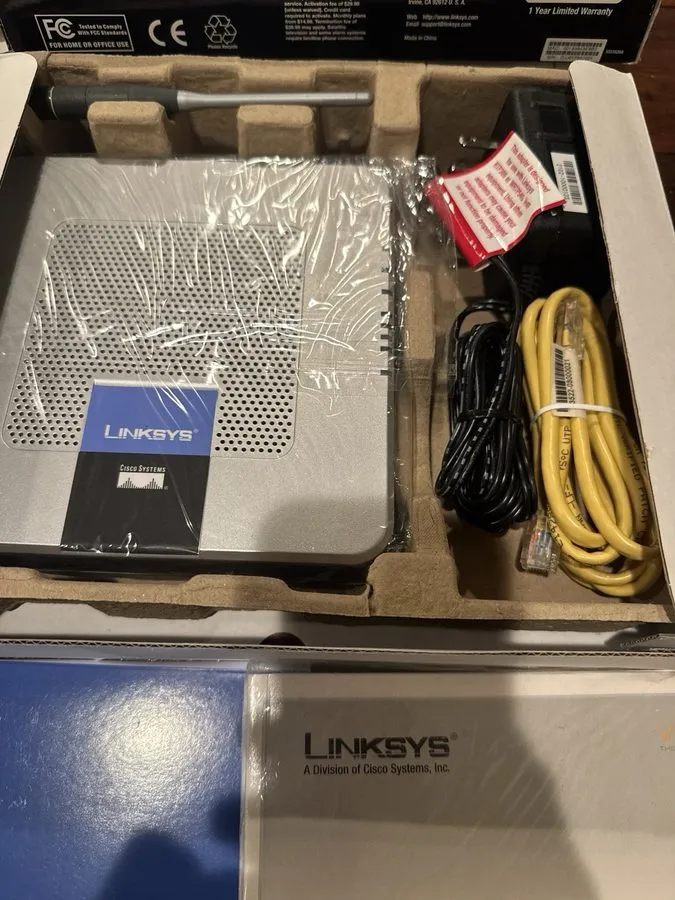 Маршрутизатор Vonage Linksys WRTP54G 3 Mbps 4-Port 10/100 Wireless G Router