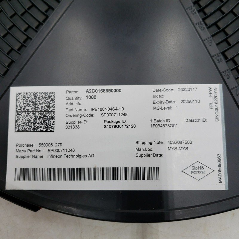 Фото лота IPB180N04S4-H0 от продавца №24249