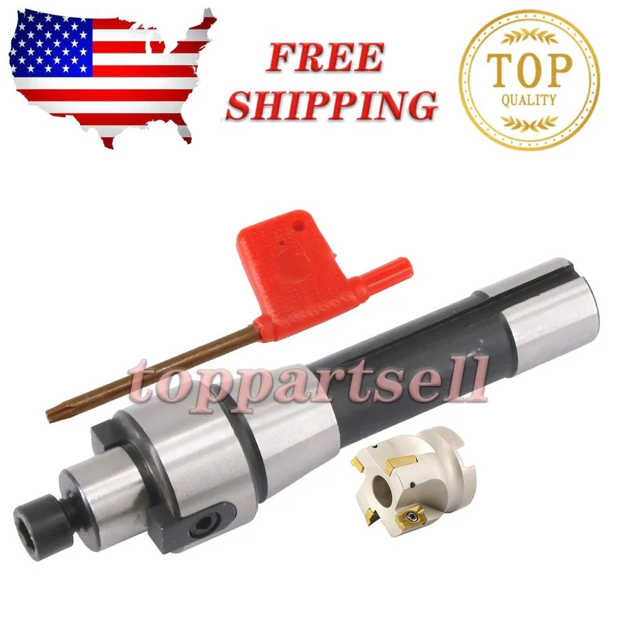 Режущий инструмент APMT1604 Carbide Insert Face End Mill Shell Cutter R8 FMB22 A — фото лота 2