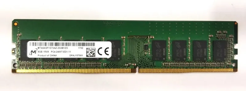 Сервер 8GB 1Rx8 PC4-2400T-ED1-11 Server ECC RAM M391A1K43BB1-CRCQ Samsung