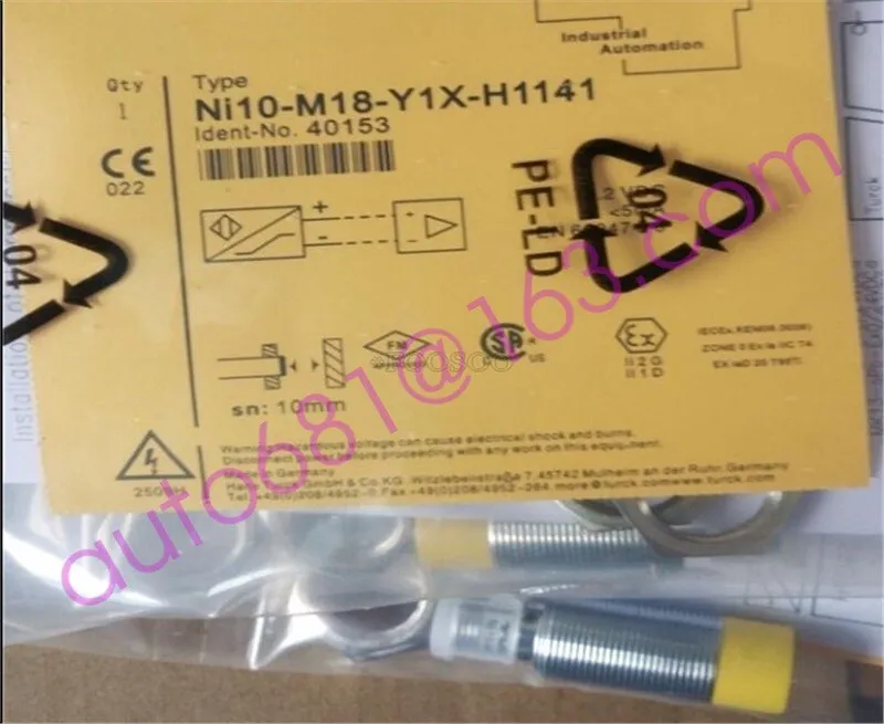 Датчик приближения Turck Proximity Sensor NI10-M18-Y1X-H1141 wx