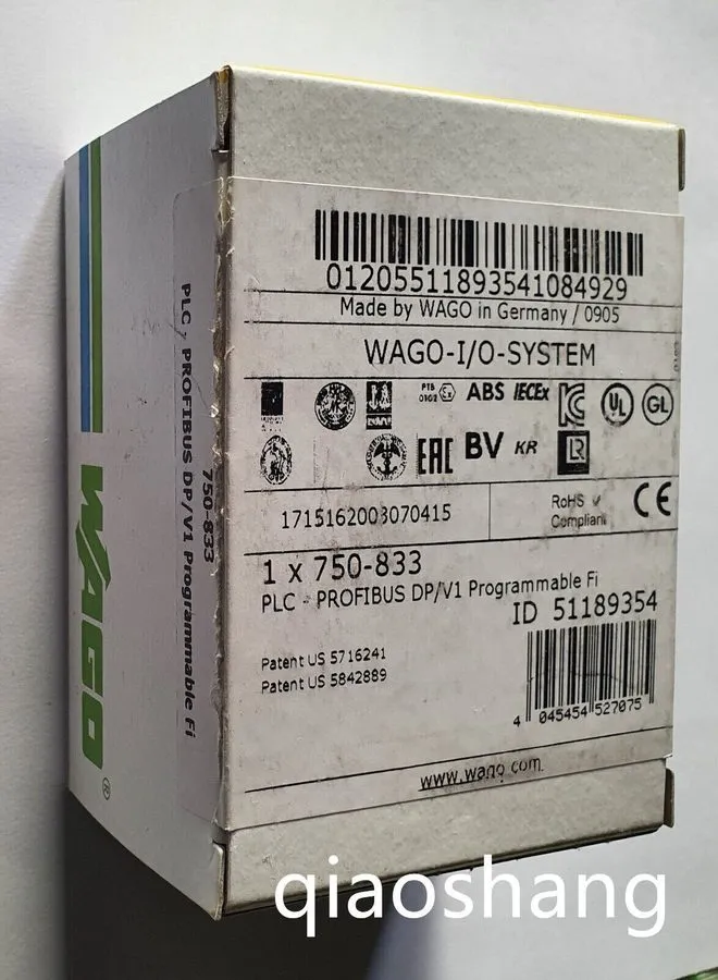Контроллер WAGO 750-833 PROFIBUS CONTROLLER MODULE 24VDC