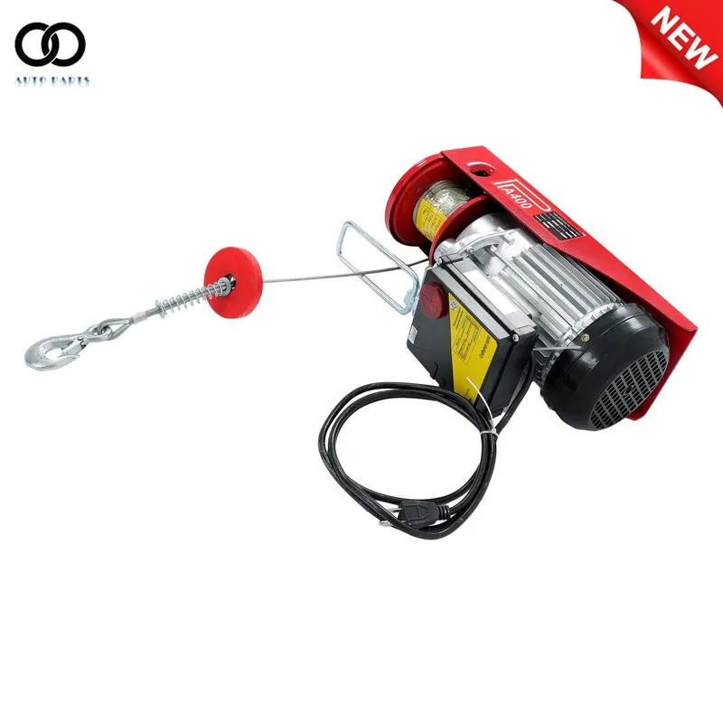 Таль Electric Hoist 880lbs with 328ft Remote Control 110 V, 40ft/20ft Lifting He — фото лота 1