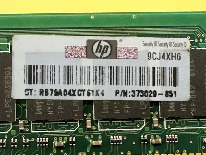 Модуль памяти M312L2920CZ3-CCC Samsung 1GB DDR Registered ECC PC-3200 400Mhz 1Rx — фото лота 2