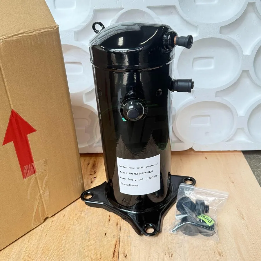 Компрессор 5 Ton 1-Phase 60HZ 208/230V R410A Scroll Compressor ZP54K5E-PFV-800 — фото лота 2