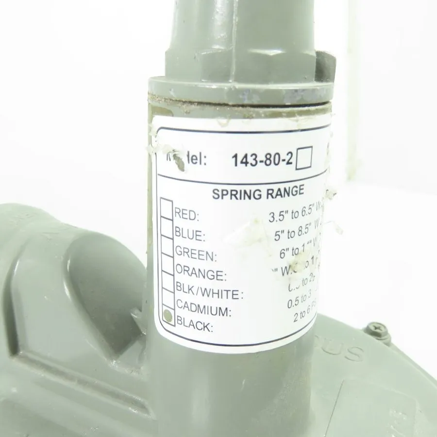 Трубопроводная арматура Sensus 143-80-2 1" NPT Gas Pressure Regulator 3/16" Orif