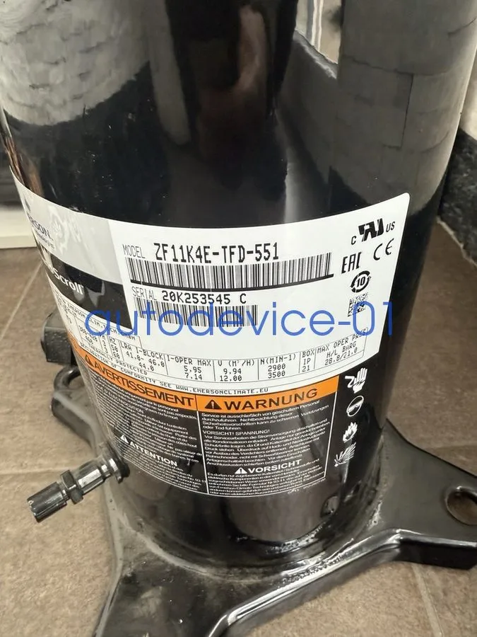 Компрессор COPELAND SCROLL ZF11K4E-TFD-551 COMPRESSOR LBP