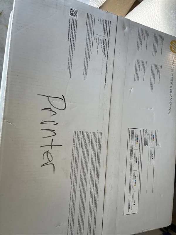 Лазерный принтер HP LaserJet Pro MFP M479fdw All-In-One Laser Printer- 4 motors 