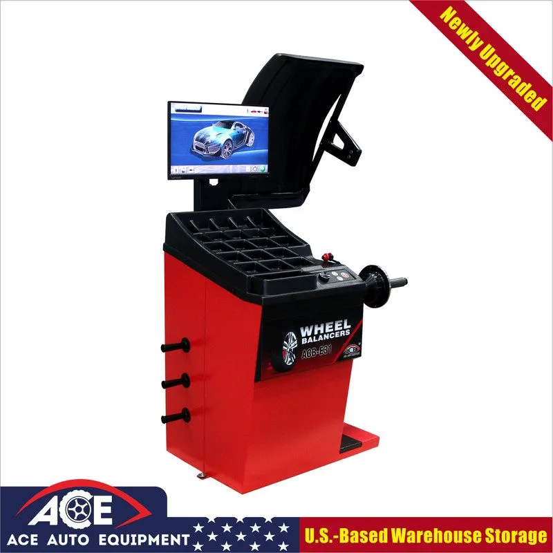 Дисплей Tire Balancer Machine ACB-E31 Wheel Balancer ACE 3D Technology LCD displ — фото лота 1