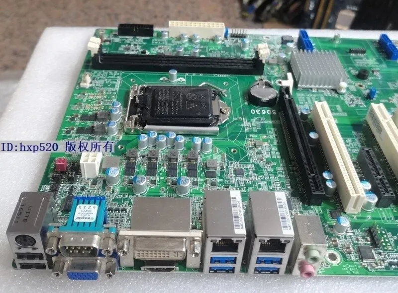 Промышленный компьютер DFI SD630 Industrial PC motherboard SD630-H110C GOOD
