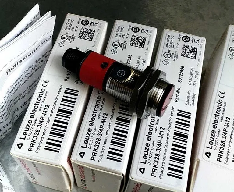 Фотоэлектрический датчик LEUZE PRK328.3/4P-M12 PHOTOELECTRIC SENSOR