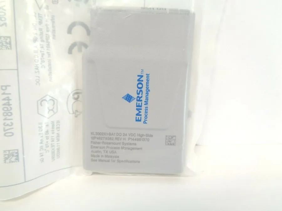 Трубопроводная арматура Emerson Fisher-Rosemount KL3002X1-BA1 DO 24 VDC High-Sid