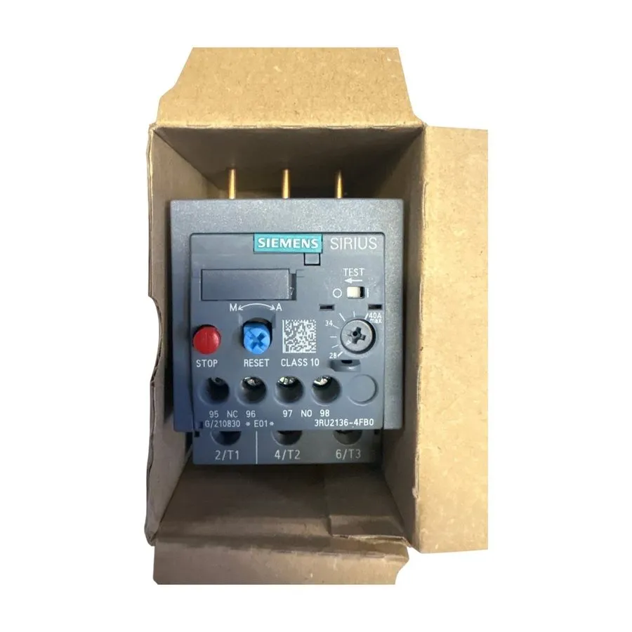 Реле Siemens 3RU2136-4FB0 Thermal Overload Relay 28-40A Motor Protection