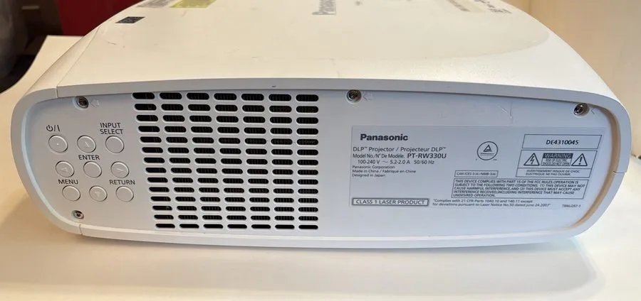 Проектор Panasonic RW330 WXGA DLP HDMI Laser Projector PT-RW330 DESCRIPTION — фото лота 2