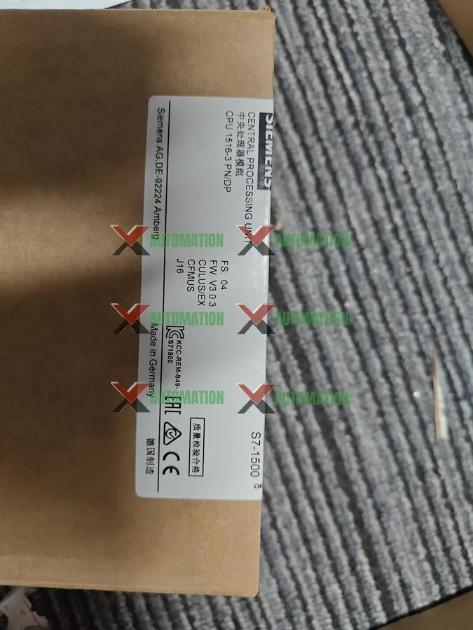 ПЛК 1PC 6ES7516-3AP03-0AB0 Siemens Good Quality