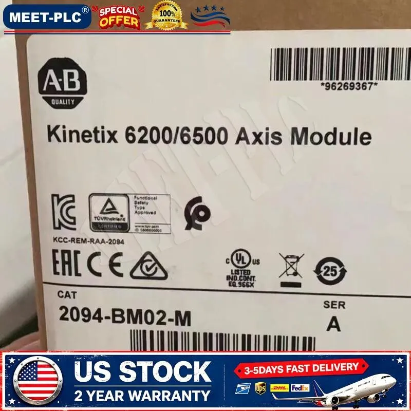 Сервопривод Allen-Bradley 2094-BM02-M Kinetix 6500 15A Servo Axis Power