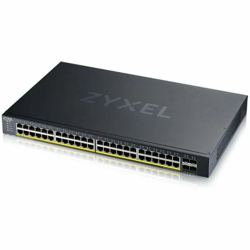 Коммутатор ZYXEL 48-port GbE PoE Lite-L3 Smart Managed Switch with 4 10G Uplink 