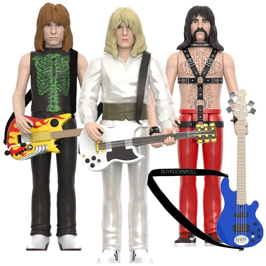 Режущий инструмент FULL SET Spinal Tap Super7 ReAction Figures UNPUNCHED Nigel D