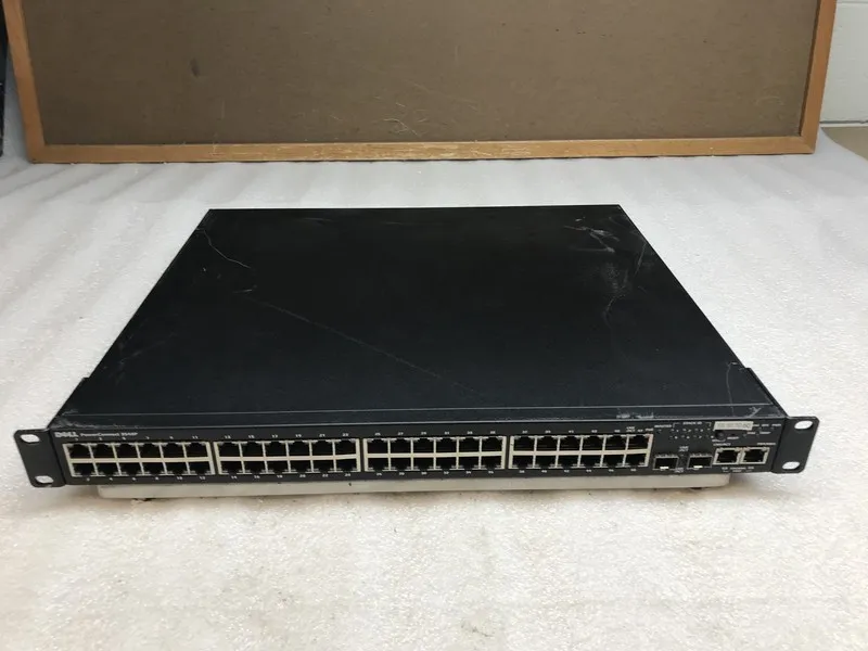 Коммутатор Dell PowerConnect 3548P 48-Port PoE Managed Gigabit Ethernet Switch — фото лота 1