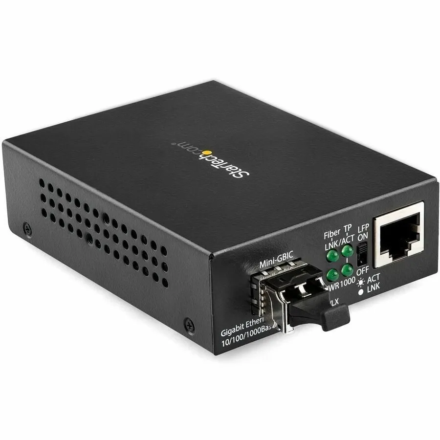 Медиаконвертер StarTech MCM1110MMLC Gigabit Ethernet Fiber Media Converter 850nm