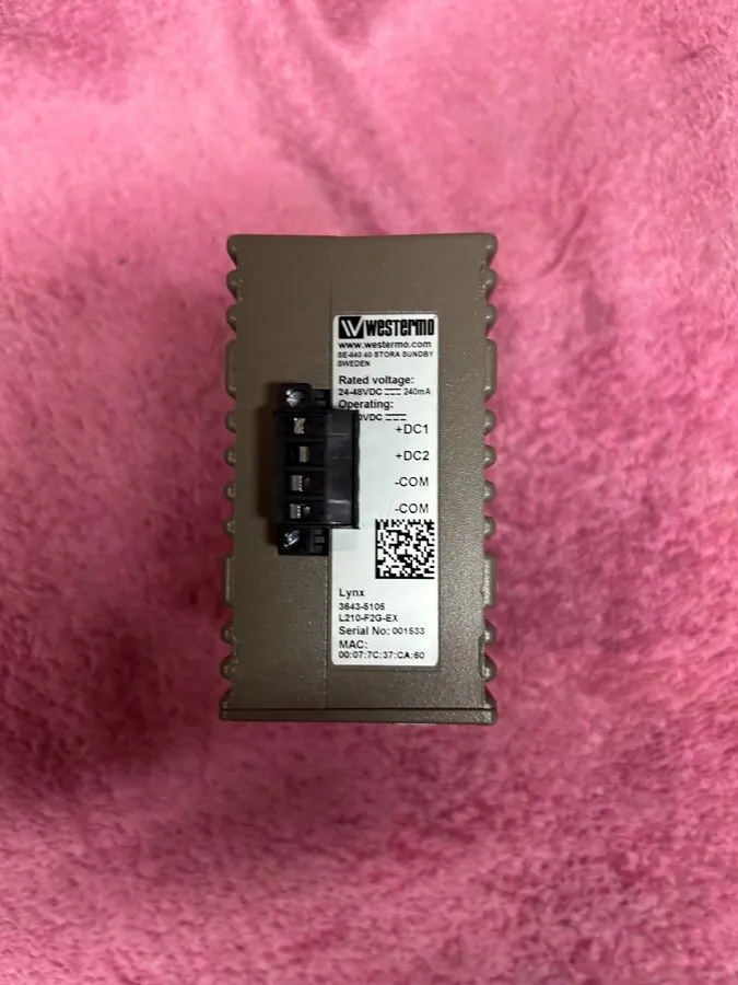 Коммутатор WESTERMO LYNX 3643-5105 l210-f2g -ex ETHERNET SWITCH — фото лота 1