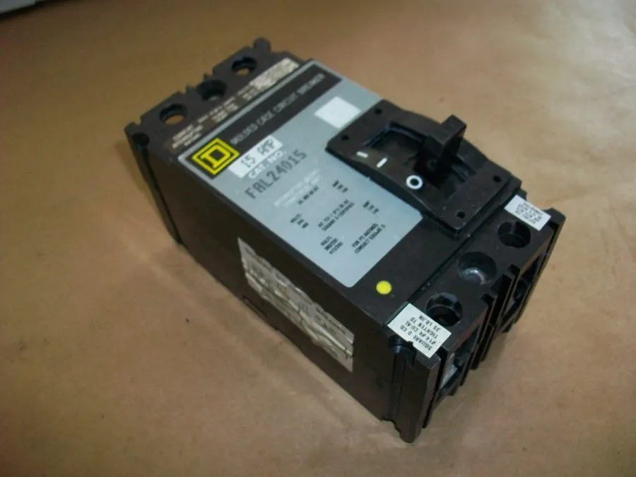 Автоматический выключатель Square D FAL24015 Molded Case Circuit Breaker 480V, 1 — фото лота 2