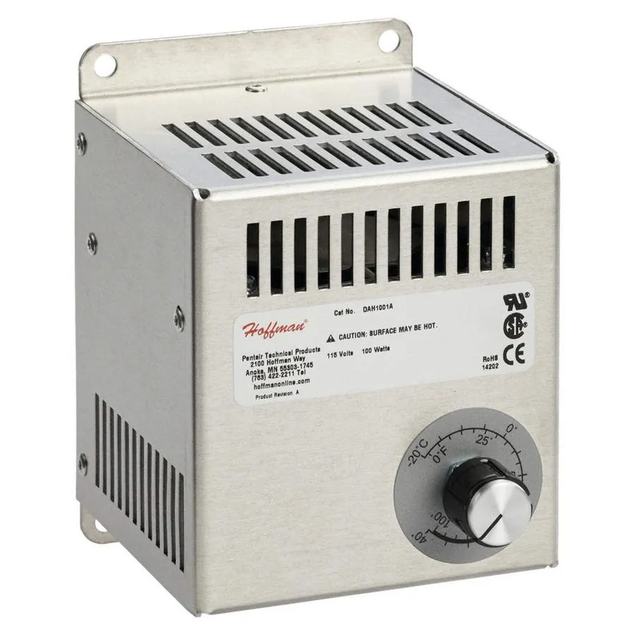 Вентилятор HOFFMAN DAH2002A Fan Forced Enclosure Heater,200W,240V 32FK96 — фото лота 1