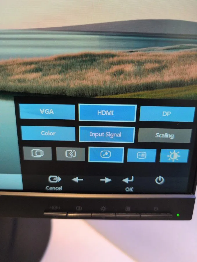 Монитор Lenovo ThinkVision T24i-10 24" LCD Monitor VGA DP HDMI No Stand Grade B