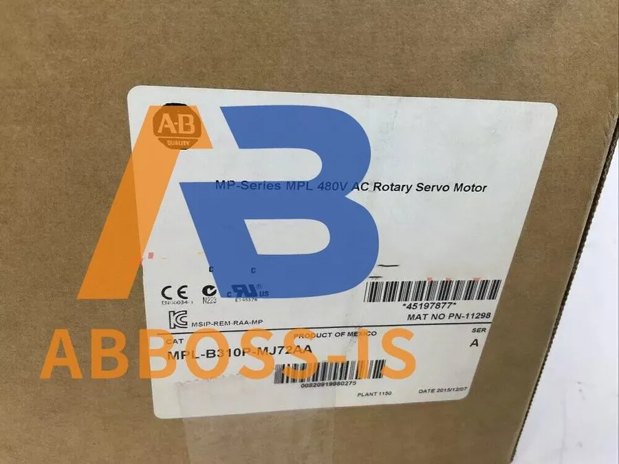 Серводвигатель 1x MPLB310PMJ7AA Allen-Bradley MPL-B310P-MJ72AA servo motor Fast