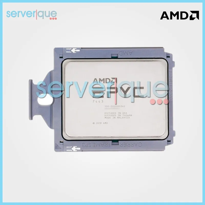 Процессор AMD EPYC 7443 24 Core 2.85GHz 200W CPU Unlocked 100-000000340 Milan 24