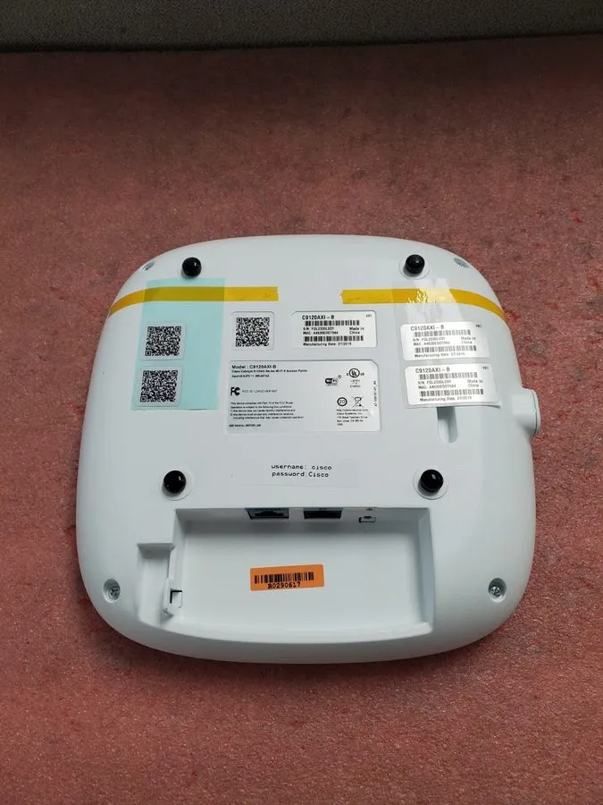 Точка доступа Wi-Fi Cisco C9120AXI-B Catalyst 9120AX Wi-Fi 6 802.11ax Access Poi