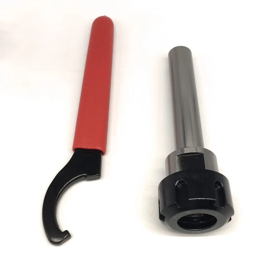 Режущий инструмент C25 ER25UM 150L Collet Chuck Holder Straight Shank + Wrench — фото лота 2