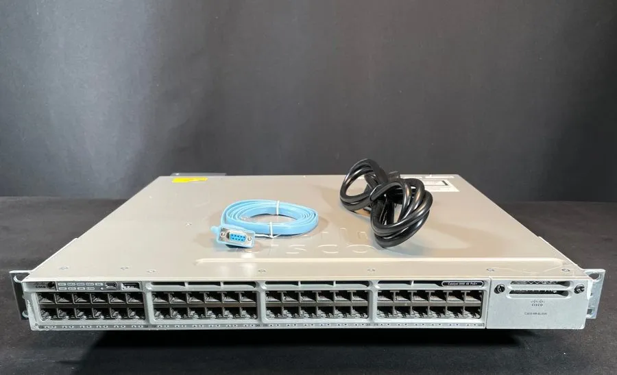 Коммутатор Cisco WS-C3850-48PW-S 48-Port PoE IP Wireless LAN Switch NM-2-10G