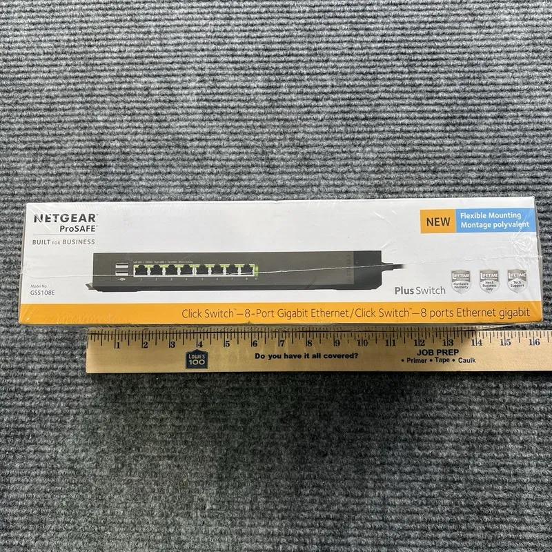Коммутатор Netgear ProSafe GSS108E 8-Port Gigabit Managed Network Switch