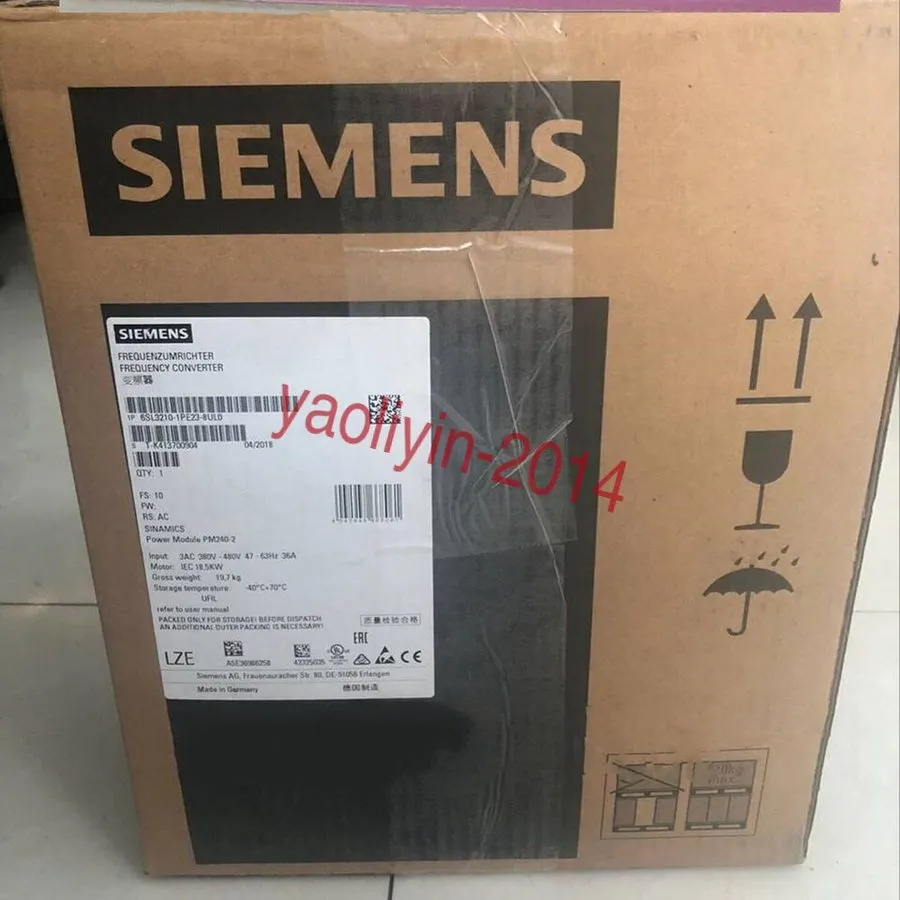 Частотный преобразователь Siemens 6SL3210-1PE23-8UL0 SINAMICS PM240 P0wer M0dule
