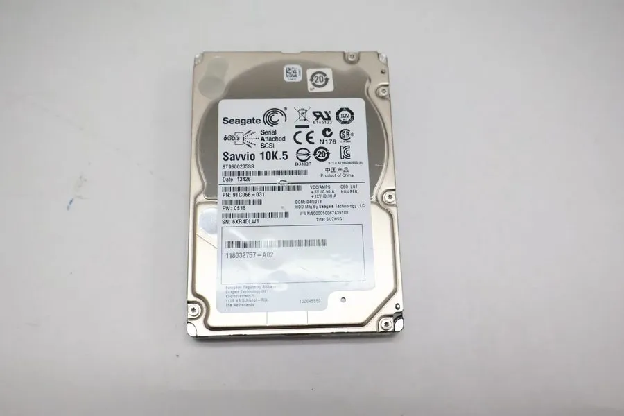 Жёсткий диск Seagate Savvio 10K.5 600GB 2.5" SAS 6Gb/s HDD ST9600205SS PN:9TG066