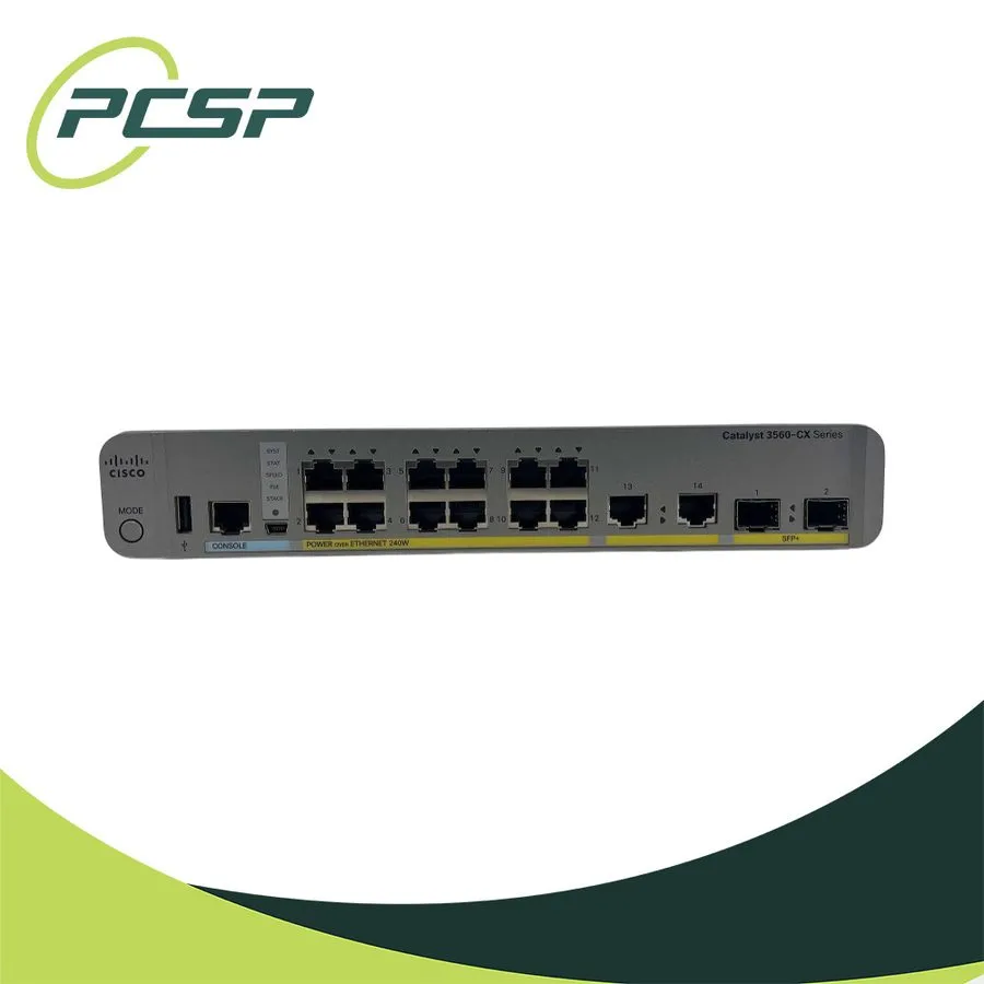 Коммутатор CISCO WS-C3560CX- -S 12-Port 3 Layer Switch PoE 240W SKU 25564