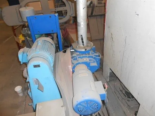 Вентилятор BOC Edwards High Vacuum Pump Model 900-148-041XS w/ Blower and Filter — фото лота 2