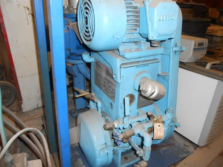 Вентилятор BOC Edwards High Vacuum Pump Model 900-148-041XS w/ Blower and Filter — фото лота 4