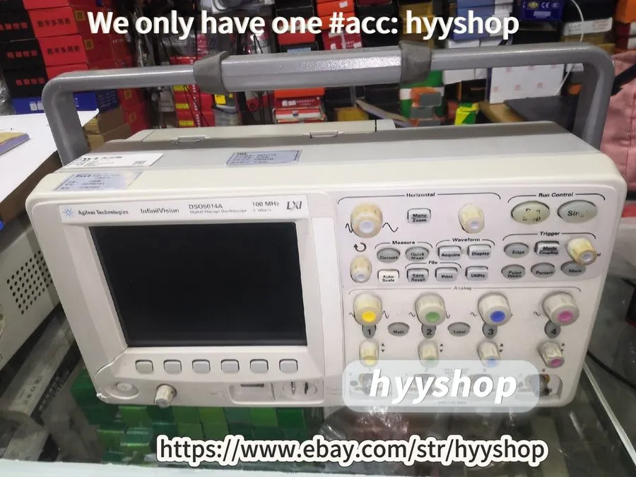 Осциллограф hp/Keysight Agilent DSO5014A 100MH 4Ch Oscilloscope